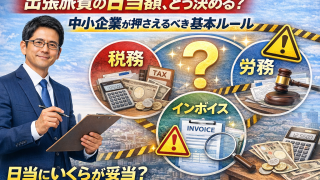 出張旅費の日当額、どう決める? 中小企業が押さえるべき基本 出張旅費の日当額、どう決める? 中小企業が押さえるべき基本